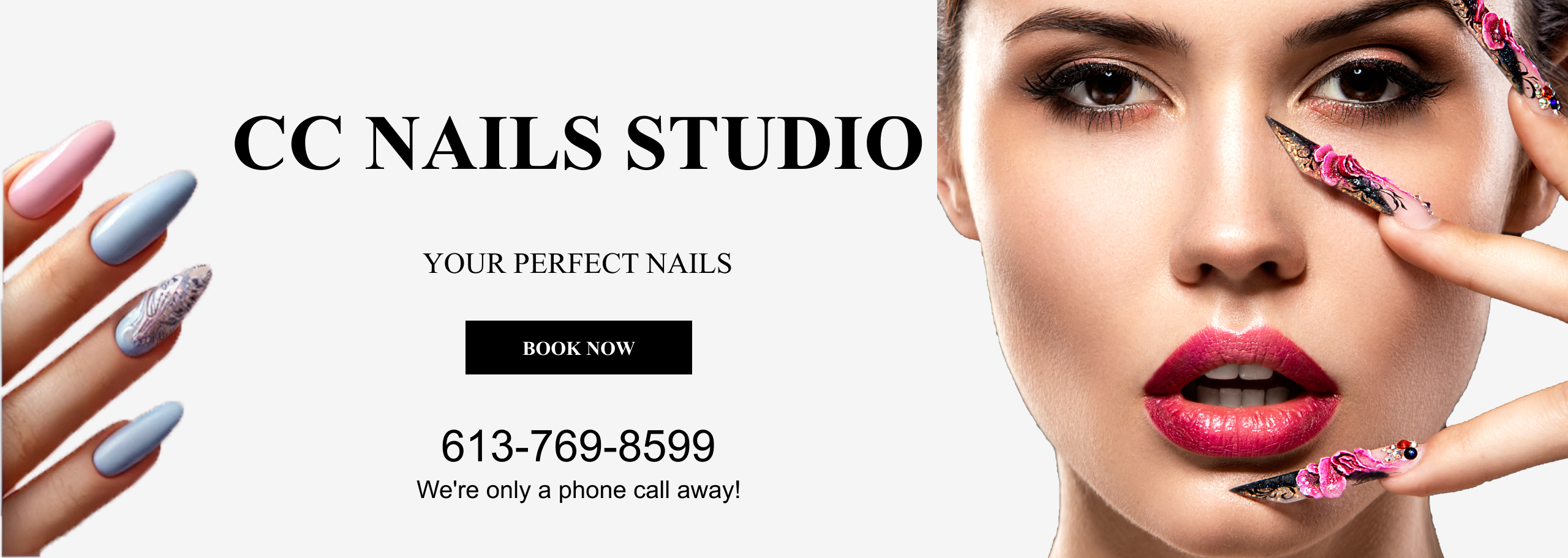 CC Nails Studio Banner